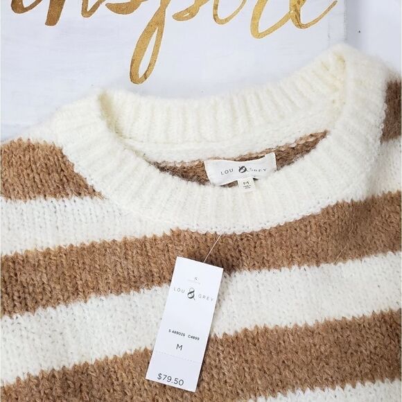 Lou + Grey New Stripe Oversized Sweater - Picture 2 of 8